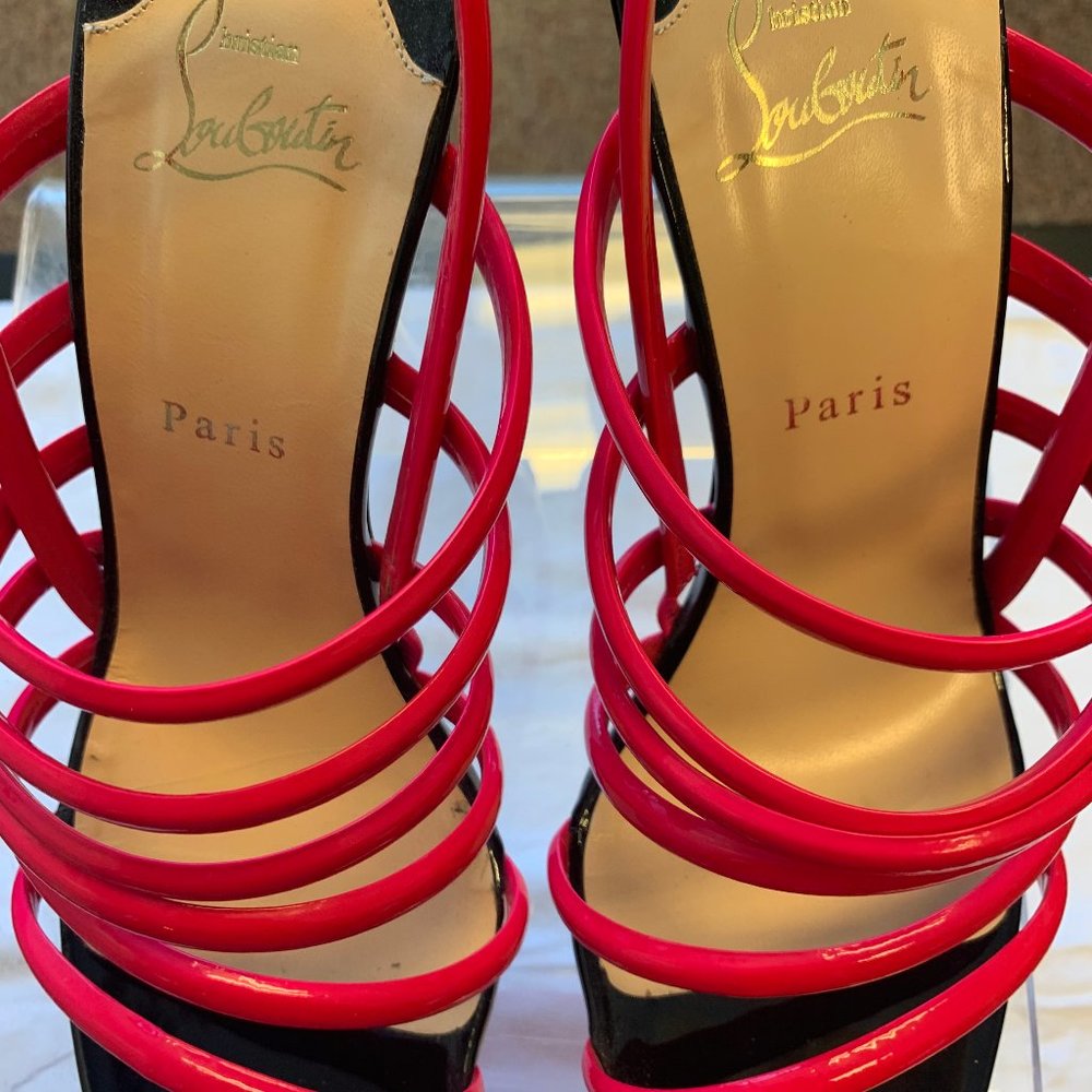 Christian Louboutin Hot Pink Heels
